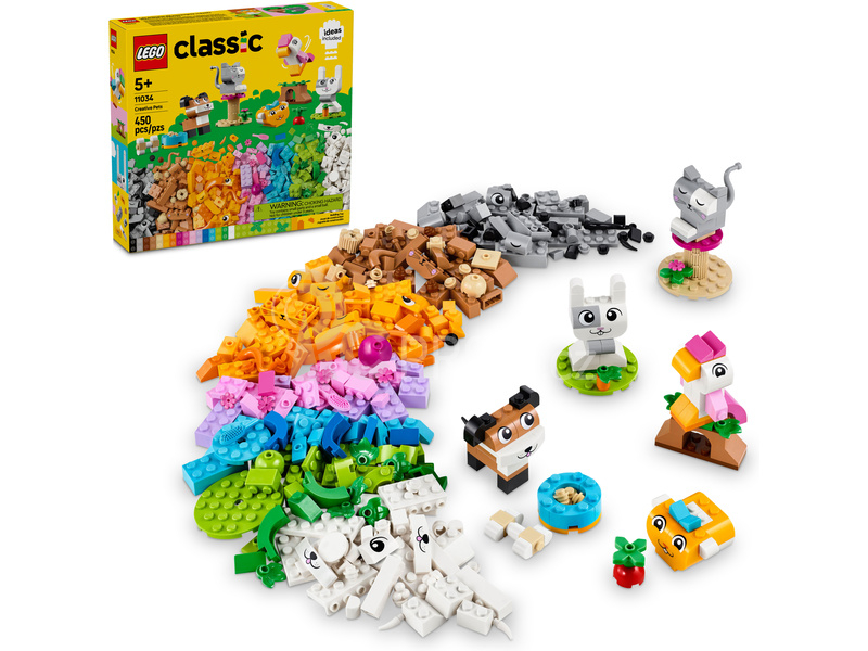 LEGO Classic - Tvořiví mazlíčci