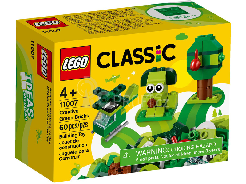 LEGO Classic - Zelené kreativní kostičky