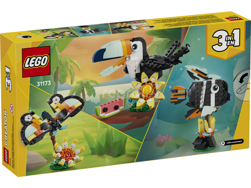 LEGO Creator - Divoká zvířata: Tropický tukan