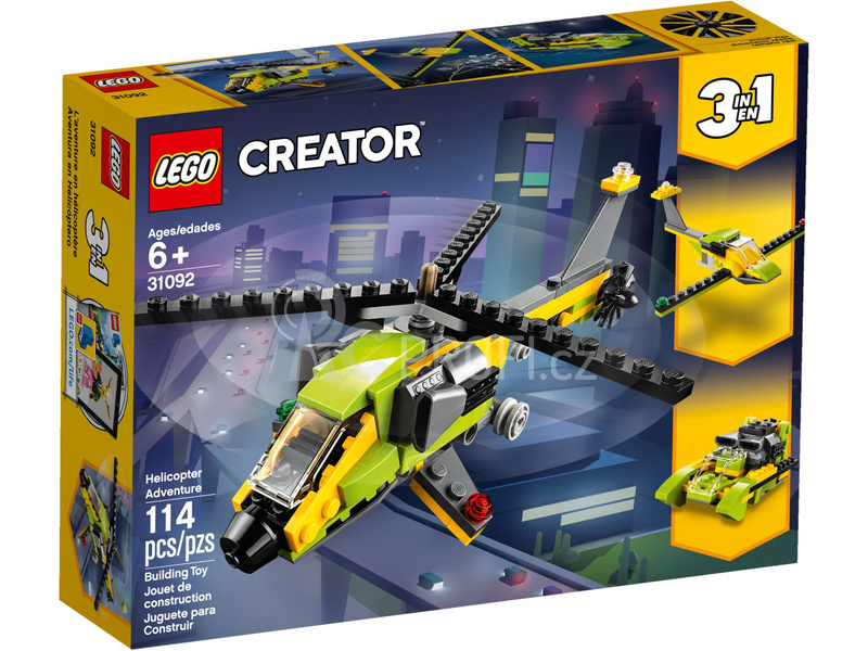 LEGO Creator - Dobrodružství s helikoptérou