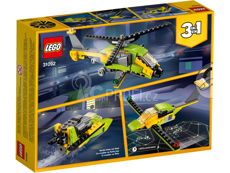 LEGO Creator - Dobrodružství s helikoptérou