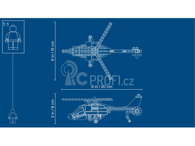 LEGO Creator - Dobrodružství s helikoptérou