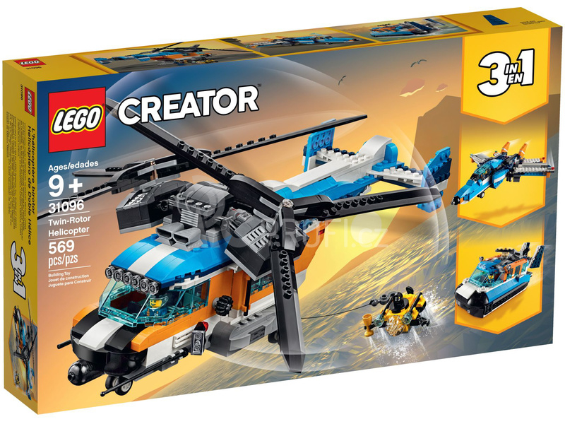 LEGO Creator - Helikoptéra se dvěma rotory