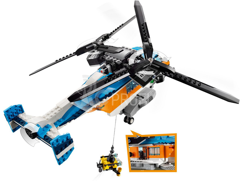 LEGO Creator - Helikoptéra se dvěma rotory