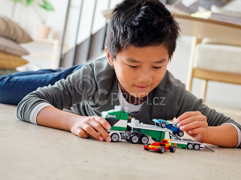 LEGO Creator - Kamion pro přepravu závodních aut