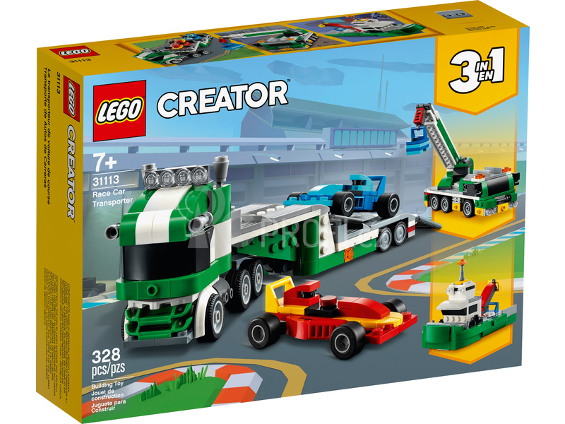 LEGO Creator - Kamion pro přepravu závodních aut