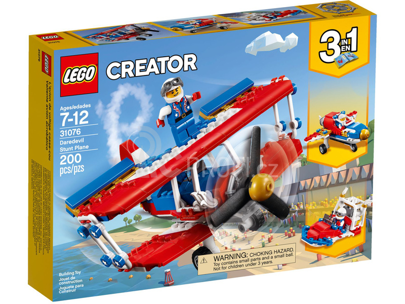 LEGO Creator - Odvážné kaskadérské letadlo