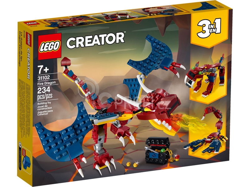 LEGO Creator - Ohnivý drak