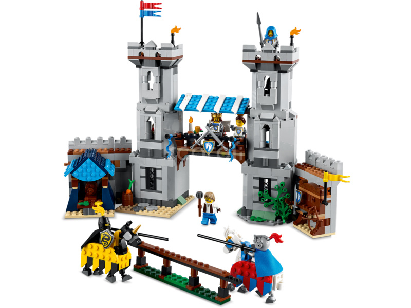 LEGO Creator - Středověký hrad a rytíři na koních
