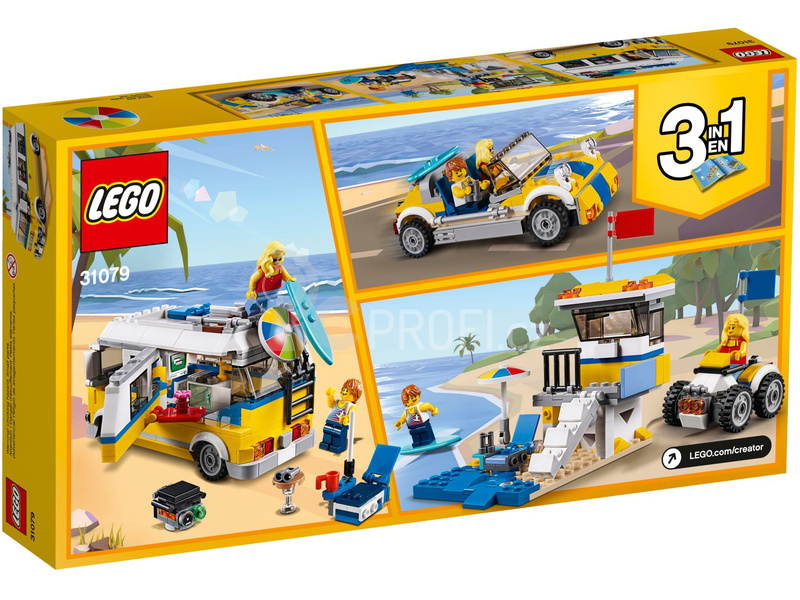 LEGO Creator - Surfařská dodávka Sunshine