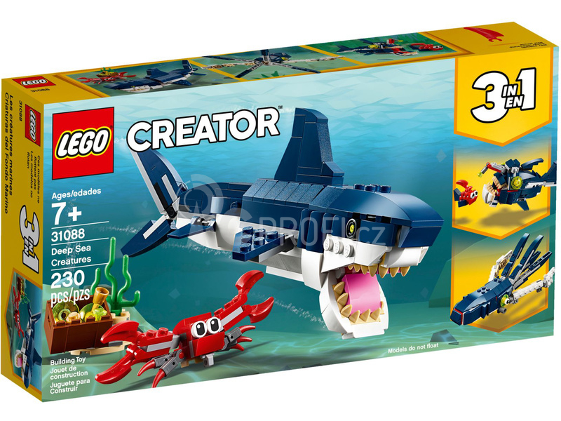LEGO Creator - Tvorové z hlubin moří