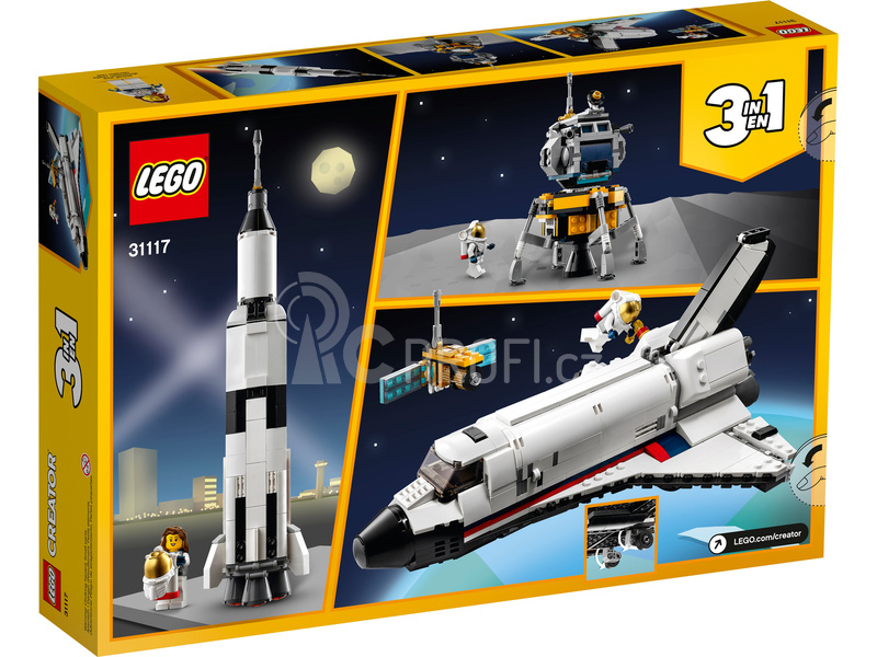 LEGO Creator - Vesmírné dobrodružství s raketoplánem