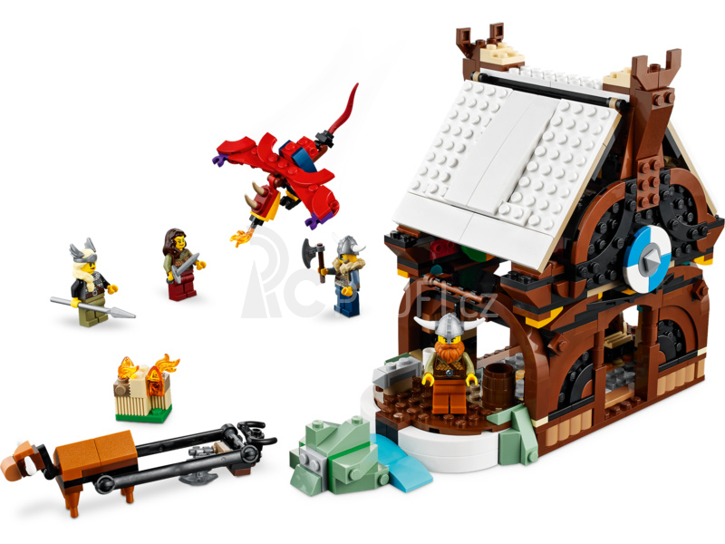 LEGO Creator - Vikingská loď a mořský had