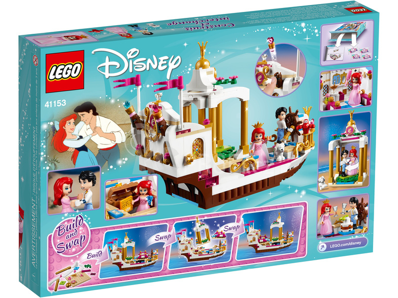 LEGO Disney - Arielin královský člun na oslavy