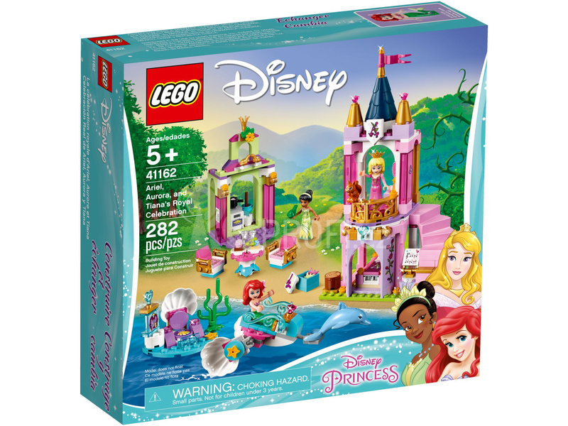 LEGO Disney - Královská oslava Ariel, Šípkové Růženky a Tiany