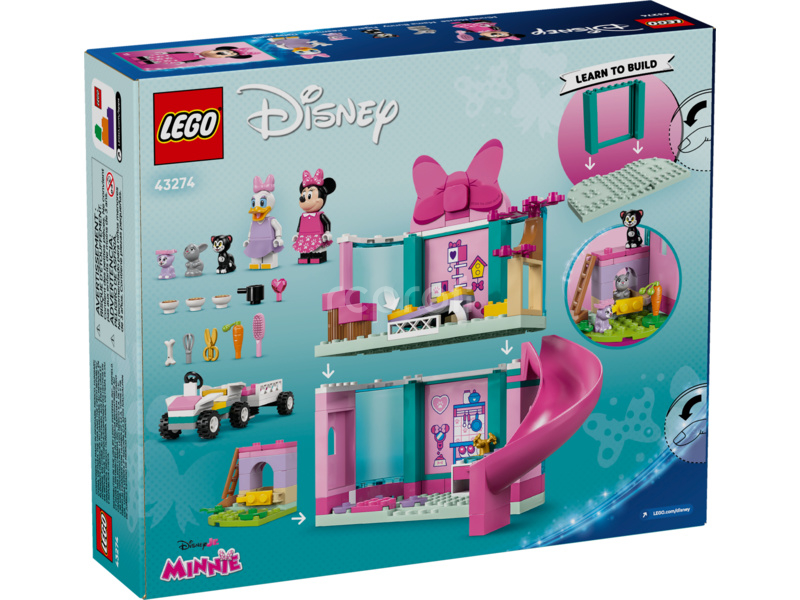 LEGO Disney - Minnie a hotel pro domácí mazlíčky