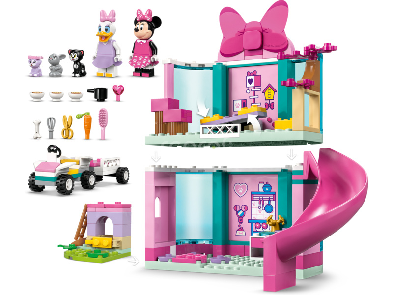 LEGO Disney - Minnie a hotel pro domácí mazlíčky
