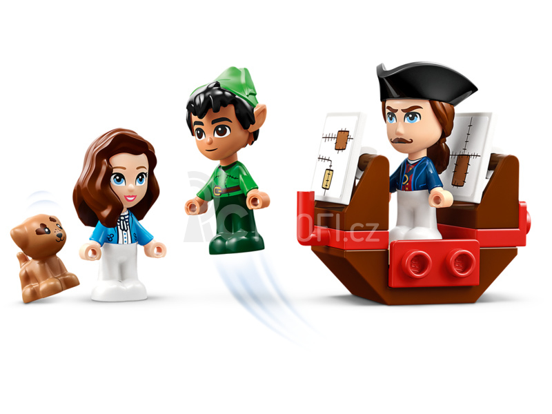 LEGO Disney - Petr Pan a Wendy a jejich pohádková kniha dobrodružství