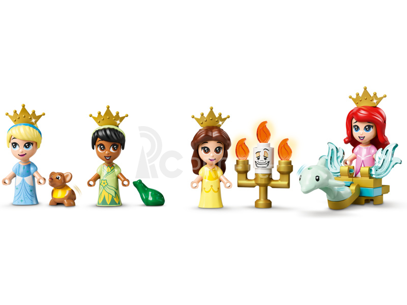 LEGO Disney Princess - Ariel, Kráska, Popelka a Tiana a jejich pohádková kniha dobrodružství