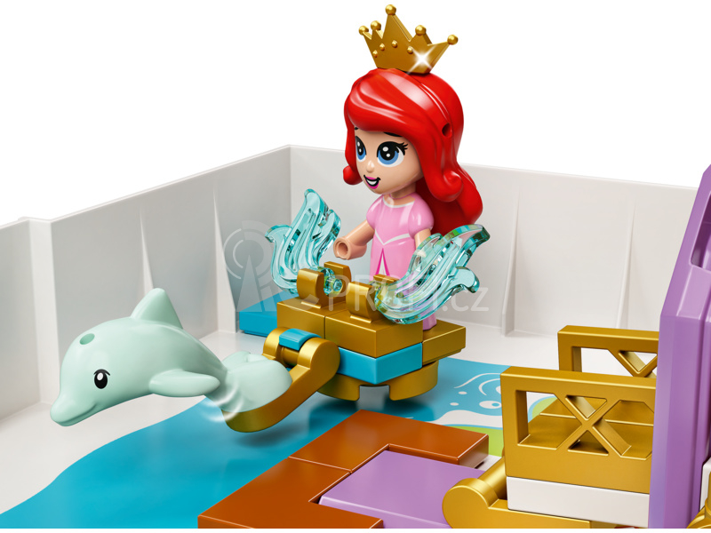 LEGO Disney Princess - Ariel, Kráska, Popelka a Tiana a jejich pohádková kniha dobrodružství