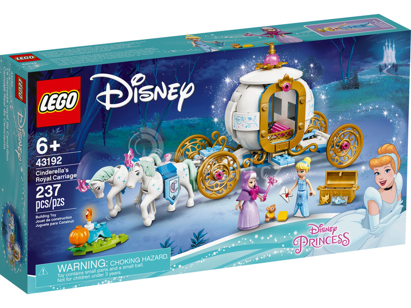 LEGO Disney Princess - Popelka a královský kočár