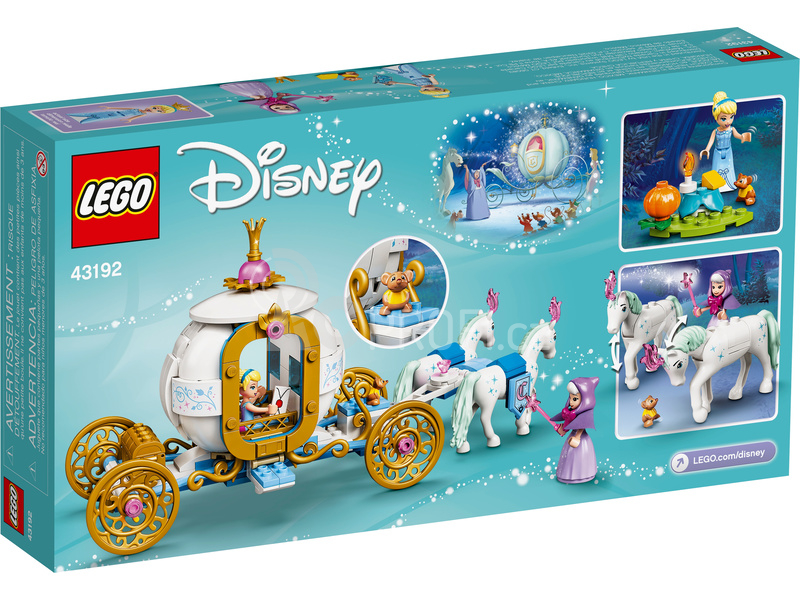LEGO Disney Princess - Popelka a královský kočár