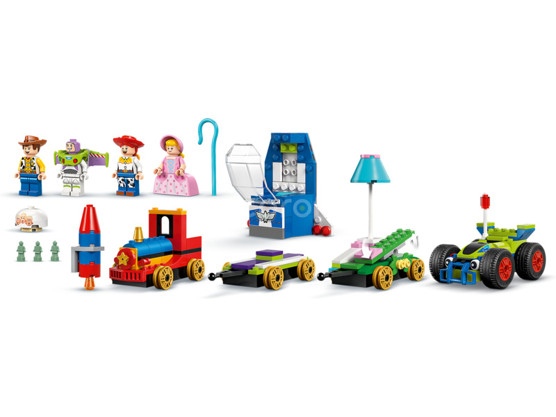 LEGO Disney - Slavnostní vláček a Autíčko z Příběhu hraček