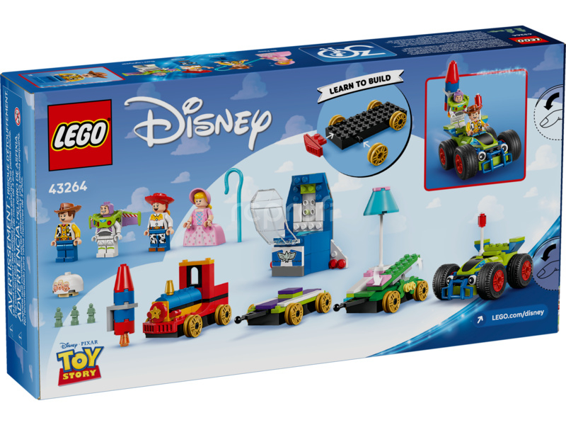 LEGO Disney - Slavnostní vláček a Autíčko z Příběhu hraček