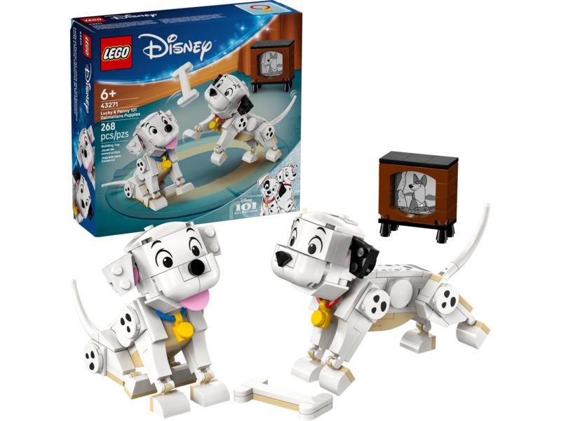 LEGO Disney - Štěňátka Štístko a Penny z filmu 101 dalmatinů