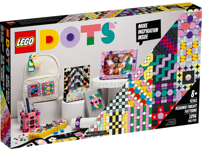 LEGO DOTs - Designérská sada – Vzory