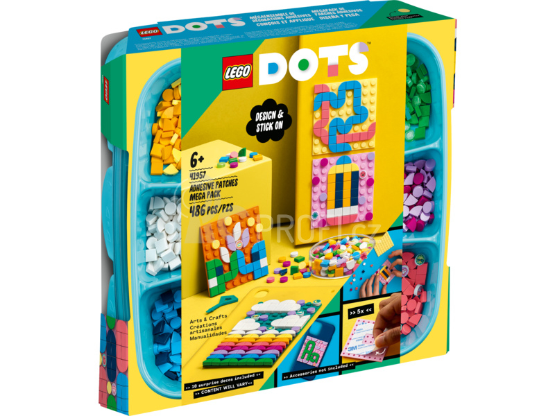 LEGO DOTs - Mega balení nalepovacích záplat