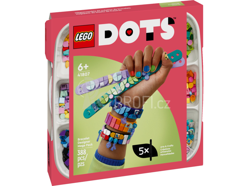 LEGO DOTs - Mega balení náramků: Ukaž svůj styl!