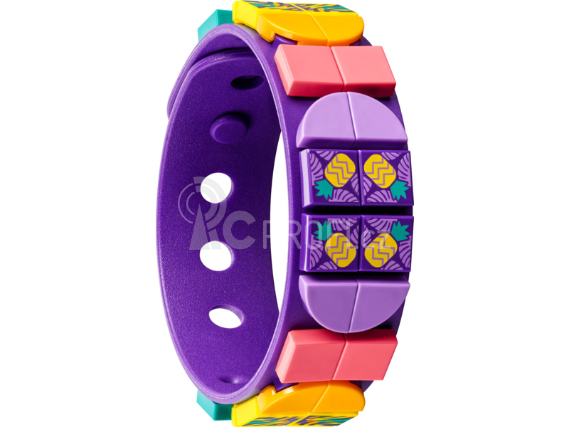 LEGO DOTs - Neonový tygr – náramek & ozdoba na tašku