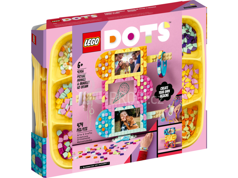 LEGO DOTs - Rámečky a náramek – nanuky