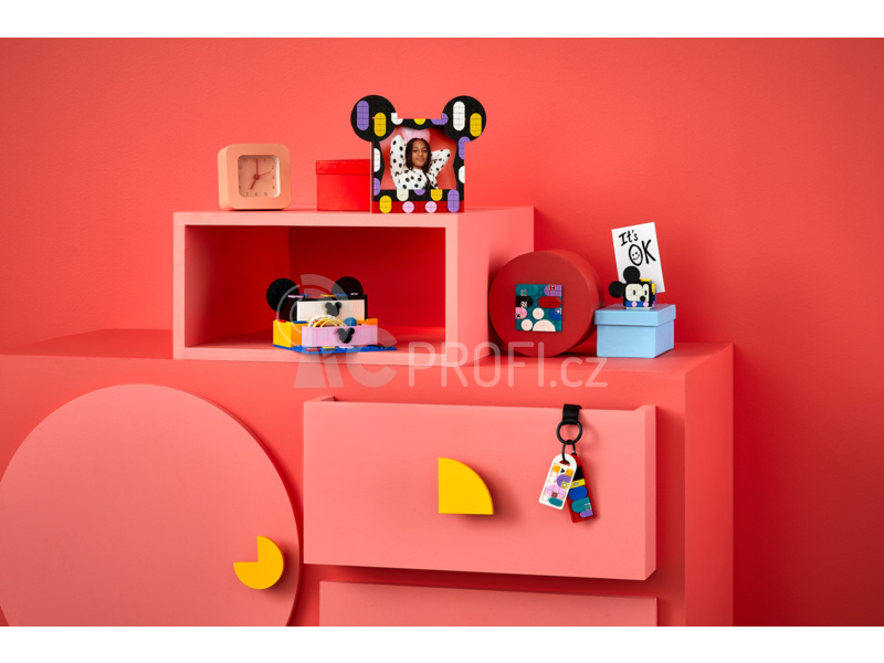 LEGO DOTS - Školní boxík Myšák Mickey a Myška Minnie