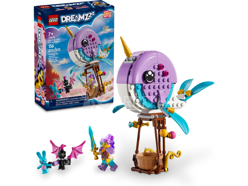LEGO DREAMZzz - Izzie a její horkovzdušný balón ​ve tvaru narvala