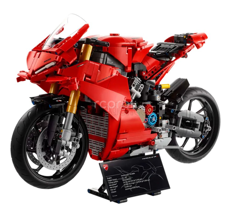 Lego Ducati Lego Technic - Panigale V4 S 2020 - Motorcycle - 1603 Pezzi - 1603 Pcs Red