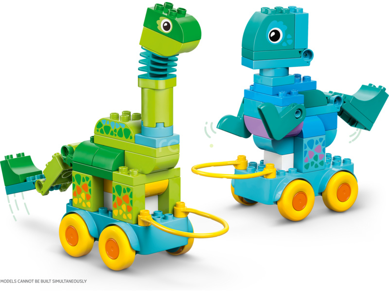 LEGO DUPLO - 3 v 1: Dinosauři na kolečkách