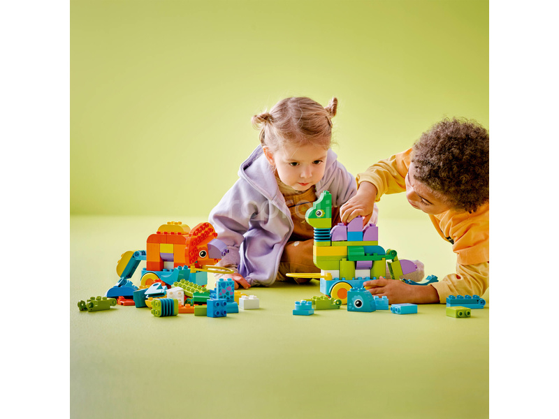 LEGO DUPLO - 3 v 1: Dinosauři na kolečkách