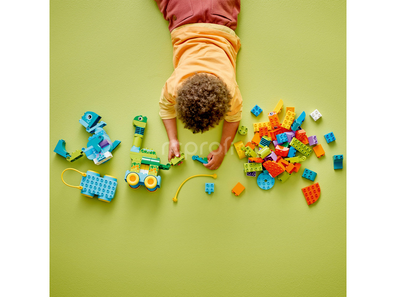 LEGO DUPLO - 3 v 1: Dinosauři na kolečkách