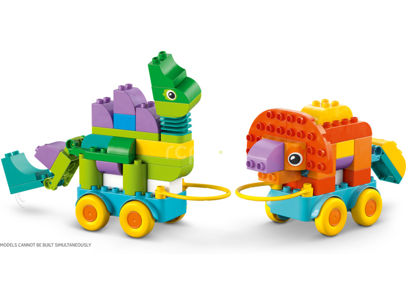 LEGO DUPLO - 3 v 1: Dinosauři na kolečkách