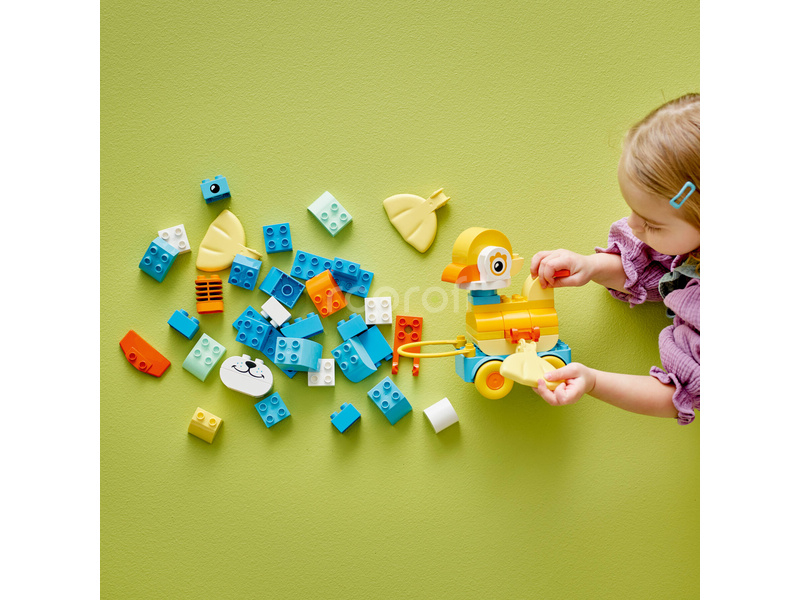 LEGO DUPLO - 3 v 1: Zvířátka na kolečkách