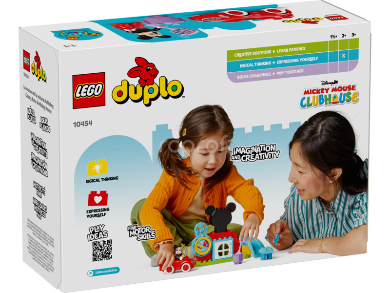 LEGO DUPLO - Disney - Mickeyho klubík a auto