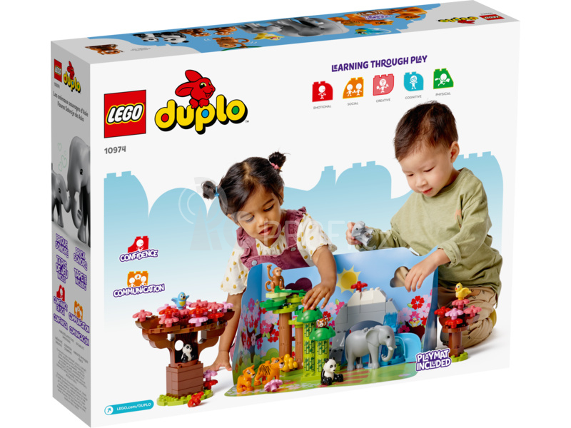 LEGO DUPLO - Divoká zvířata Asie