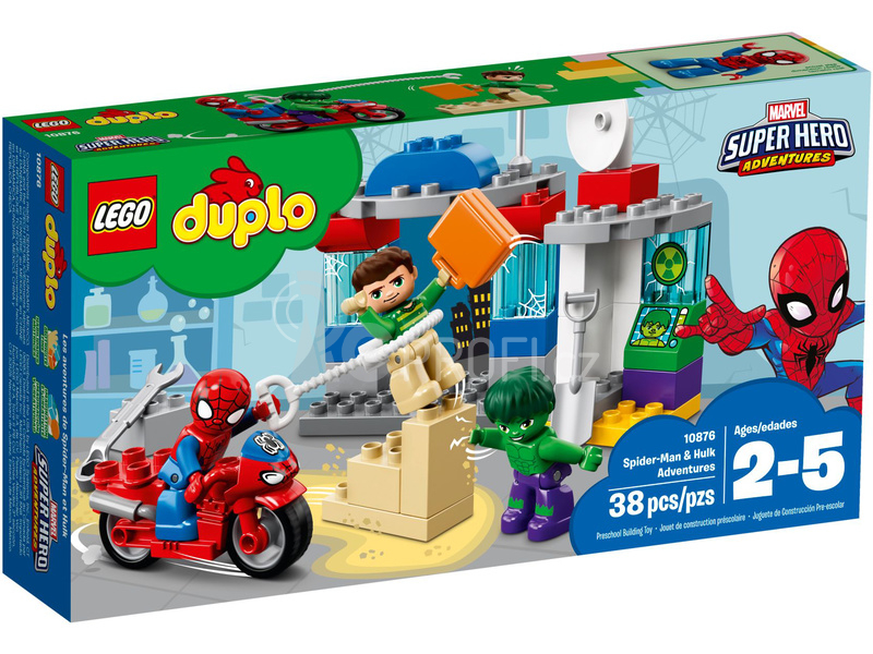 LEGO DUPLO - Dobrodružství Spider-Mana a Hulka