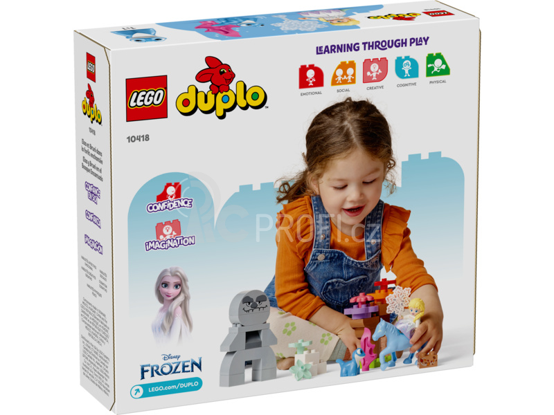 LEGO DUPLO - Elsa a Bruni v začarovaném lese