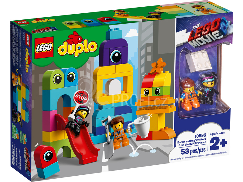 LEGO DUPLO - Emmet, Lucy a návštěvníci z DUPLO planety