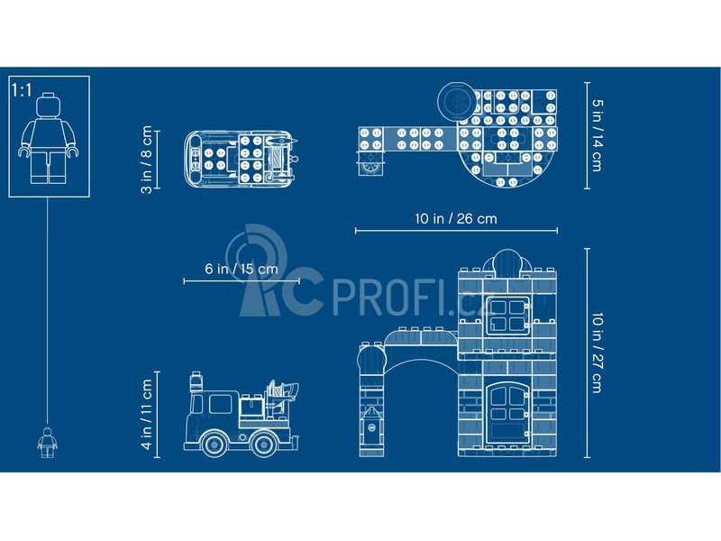 LEGO DUPLO - Hasičská stanice