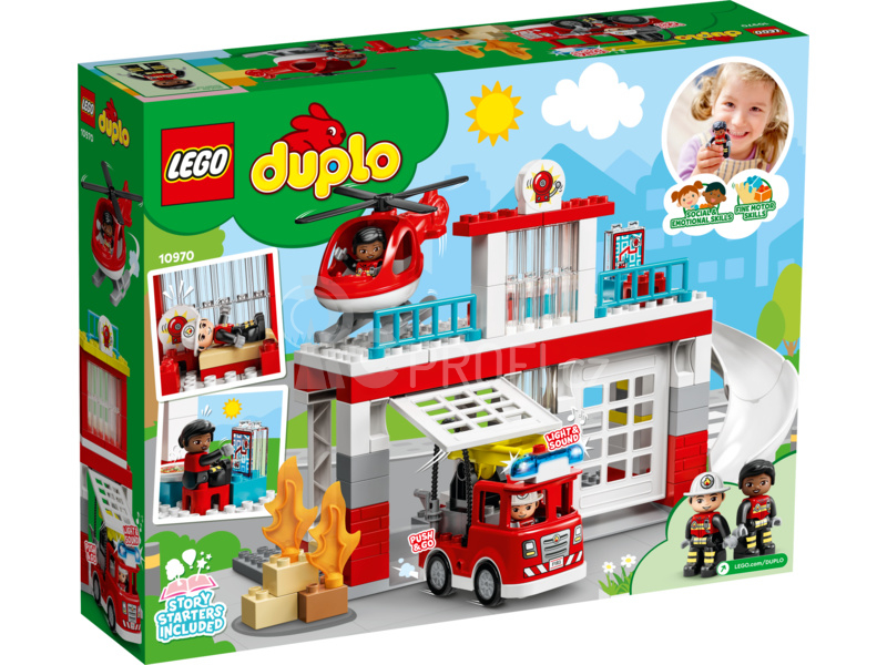 LEGO DUPLO - Hasičská stanice a vrtulník