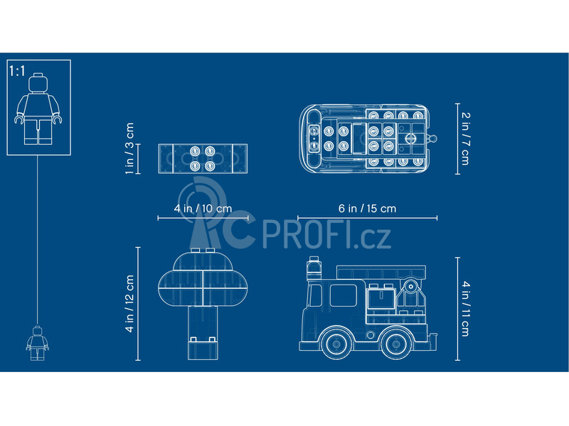 LEGO DUPLO - Hasičské auto